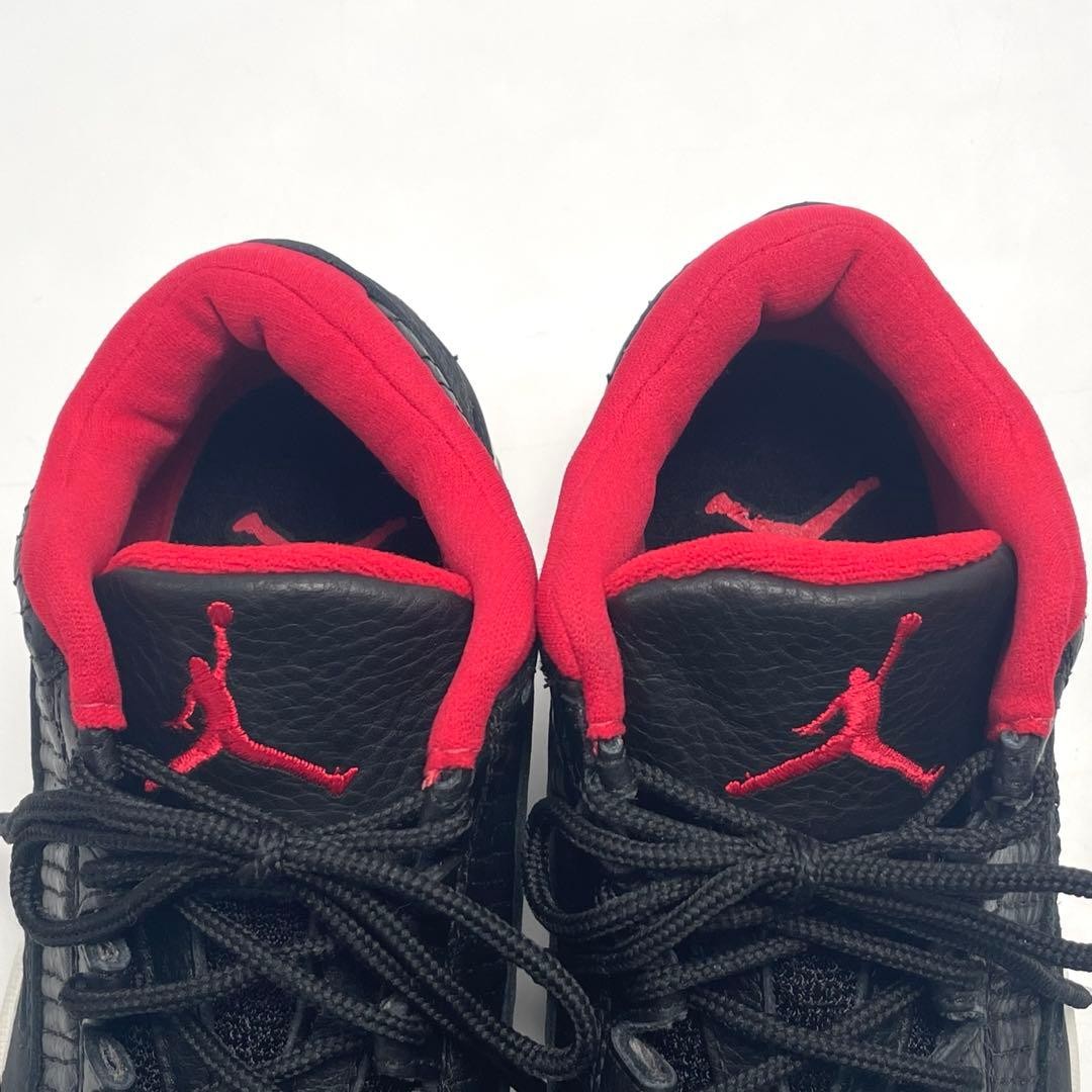 Nike Air Jordan 11 Low Retro IE OG Bred 1996 Mens 25cm Black True Red Authentic