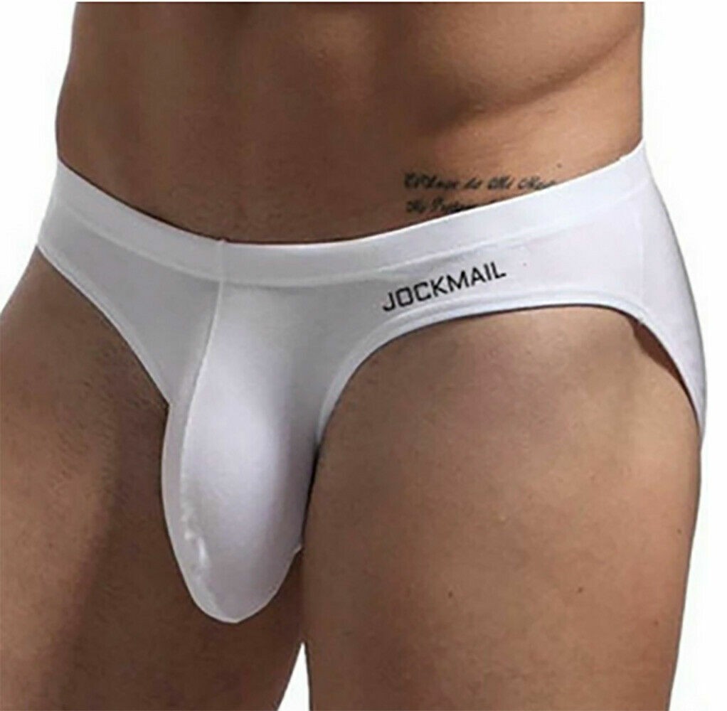 JOCKMAIL Sexy Men’s Underwear Briefs U convex Pouch Soft Cotton Underpants