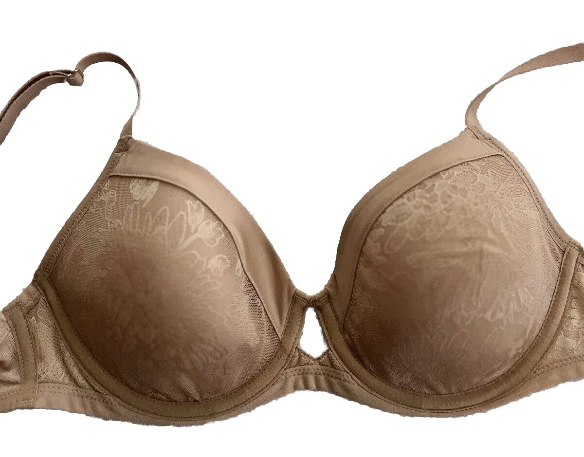NWOT Set 2 Soma Bras Lightest Lift T Shirt UW MultiWay Straps Beige Nude Tan 34B