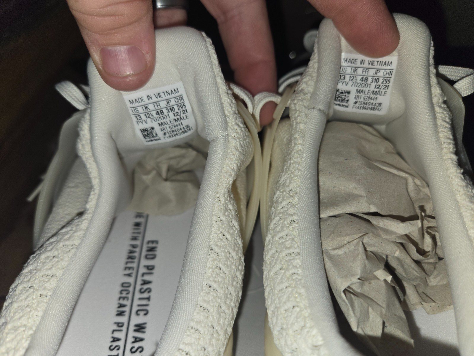 Size 13 – adidas UltraBoost 5.0 DNA Chalk White