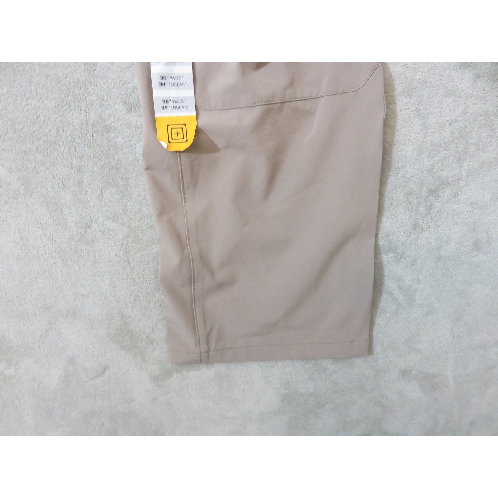 5.11 Tactical Icon Pants Kangaroo Tan 38×34 Flex-Tac Ripstop Cargo 74465