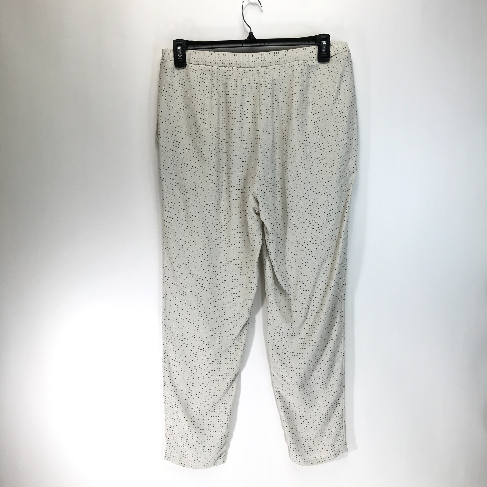 Eileen Fisher Morse Code Tencel Viscose Slouchy Ankle Pant Women’s Medium Casual