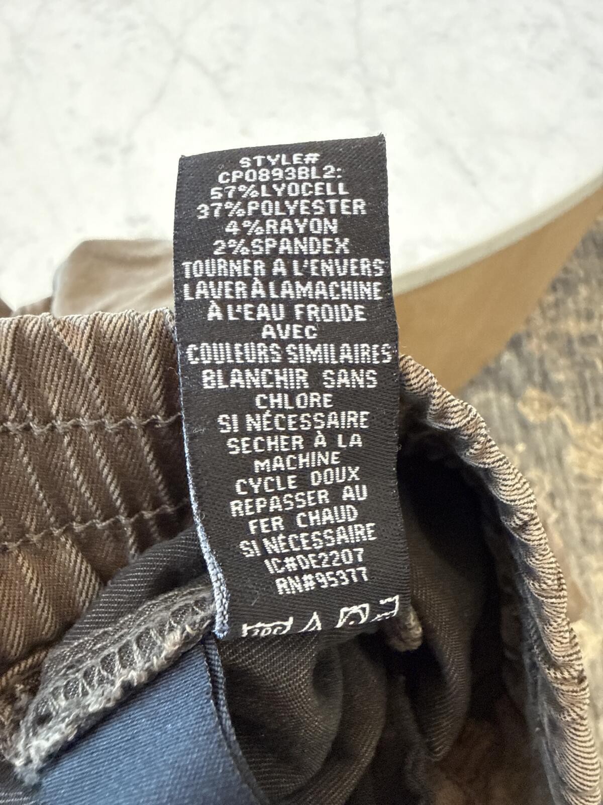 Sanctuary Standard Surplus Brown Cargo Jogger Pants Size 28