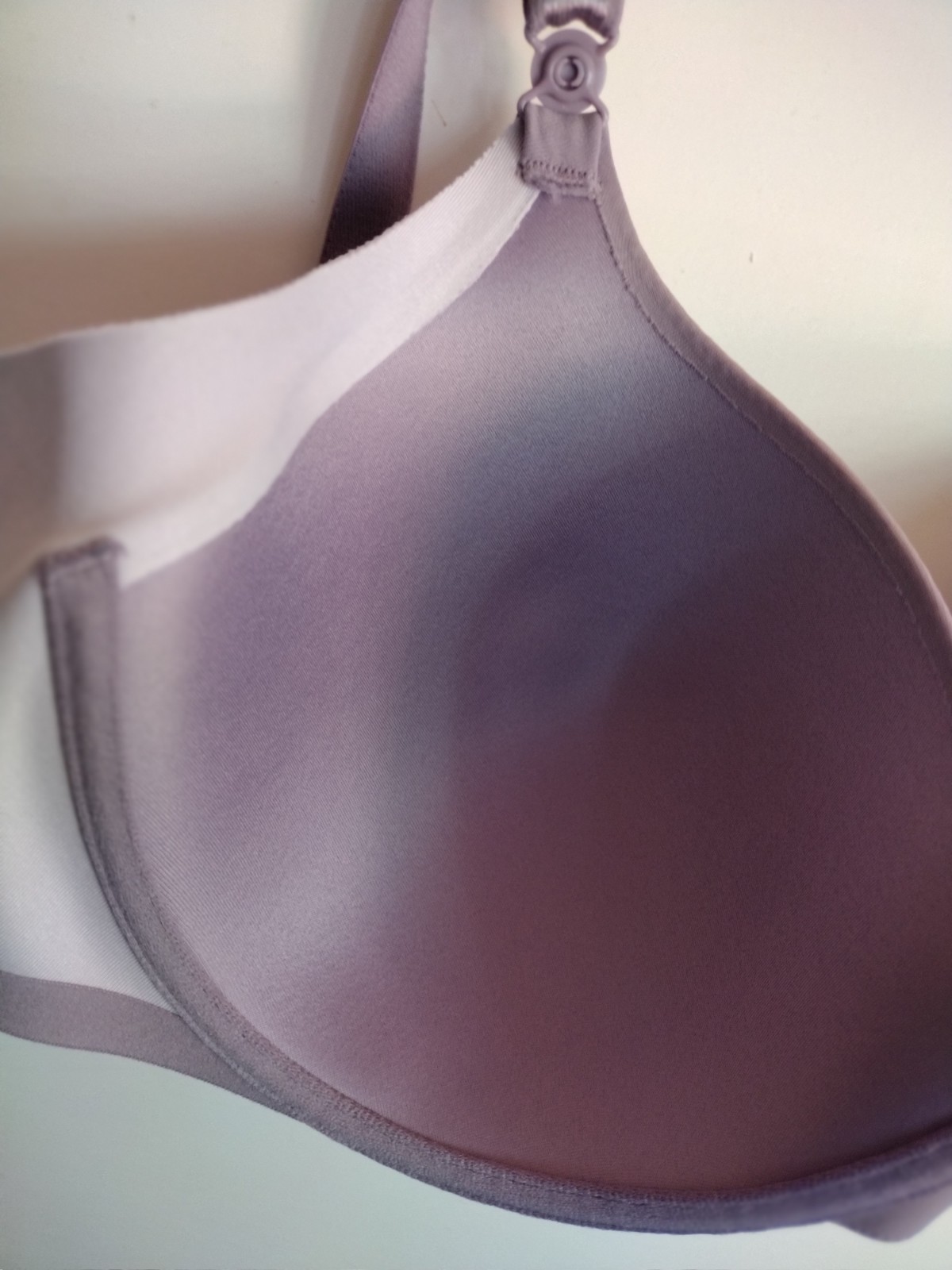 Warners Bra 36D MAUVE Full Coverage RB5781A No Side Effects Convertible Straps