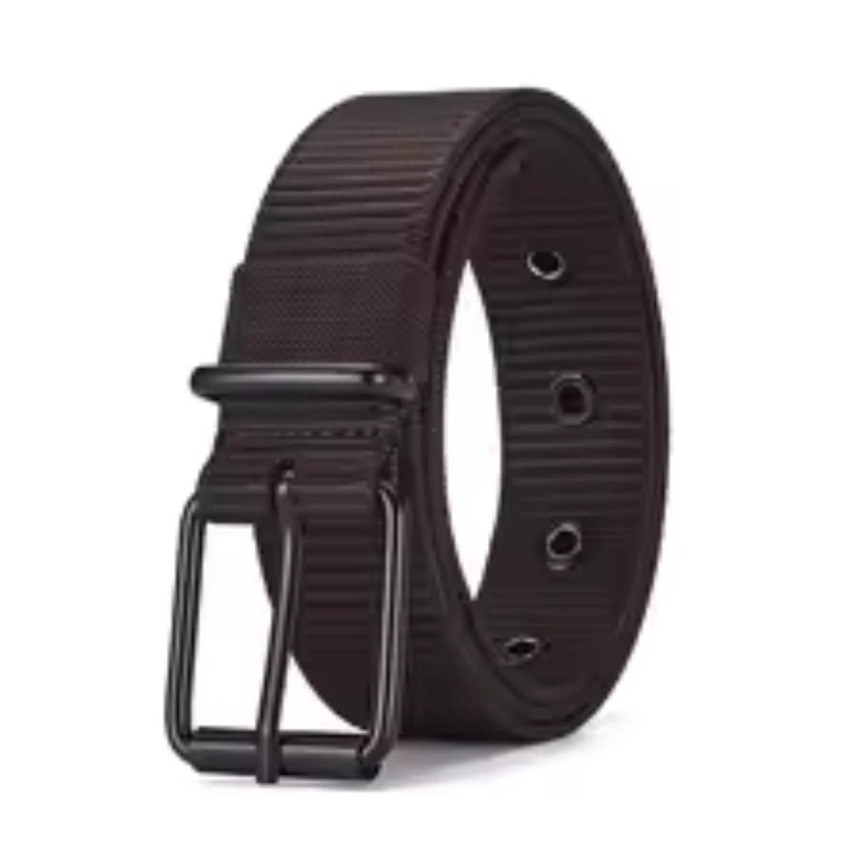 Men Nylon Canvas Tactical Belt Heavy Duty Quick Release Buckle Work Belt
