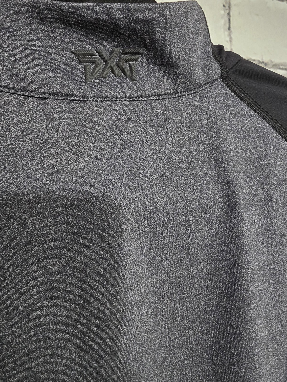 PXG Parsons Xtreme Golf 1/4 Pullover Zip Mens L Gray Paneled Performance Sweater