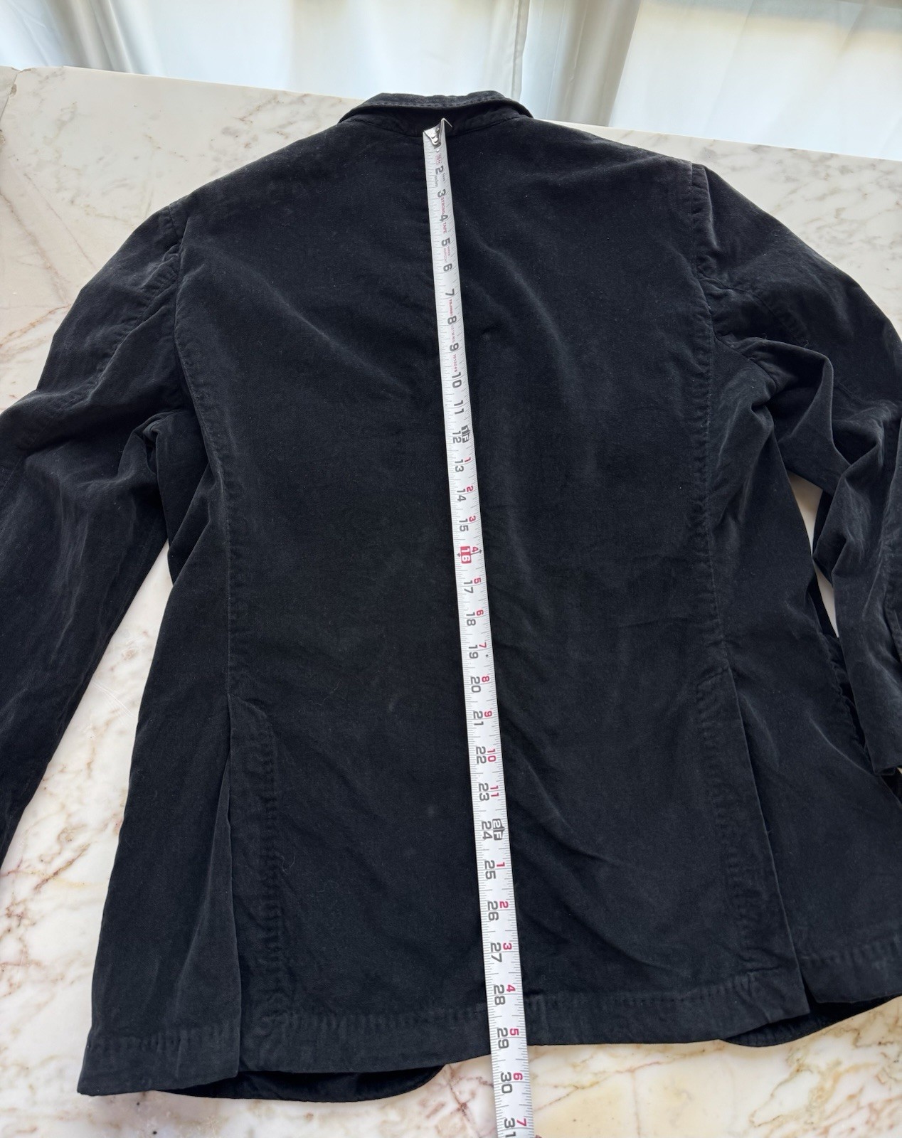 Boglioli K Jacket Black Cotton Moleskin Unstructured Blazer Sport Coat IT 52 42