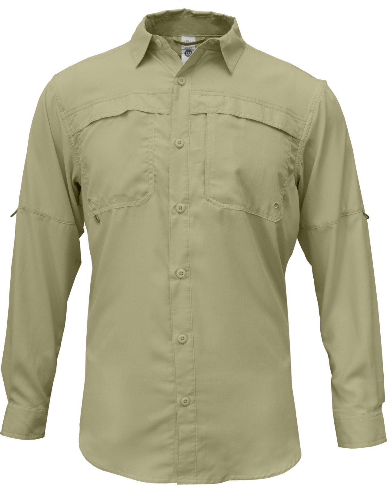Mens Fishing Shirt Khaki – Large
