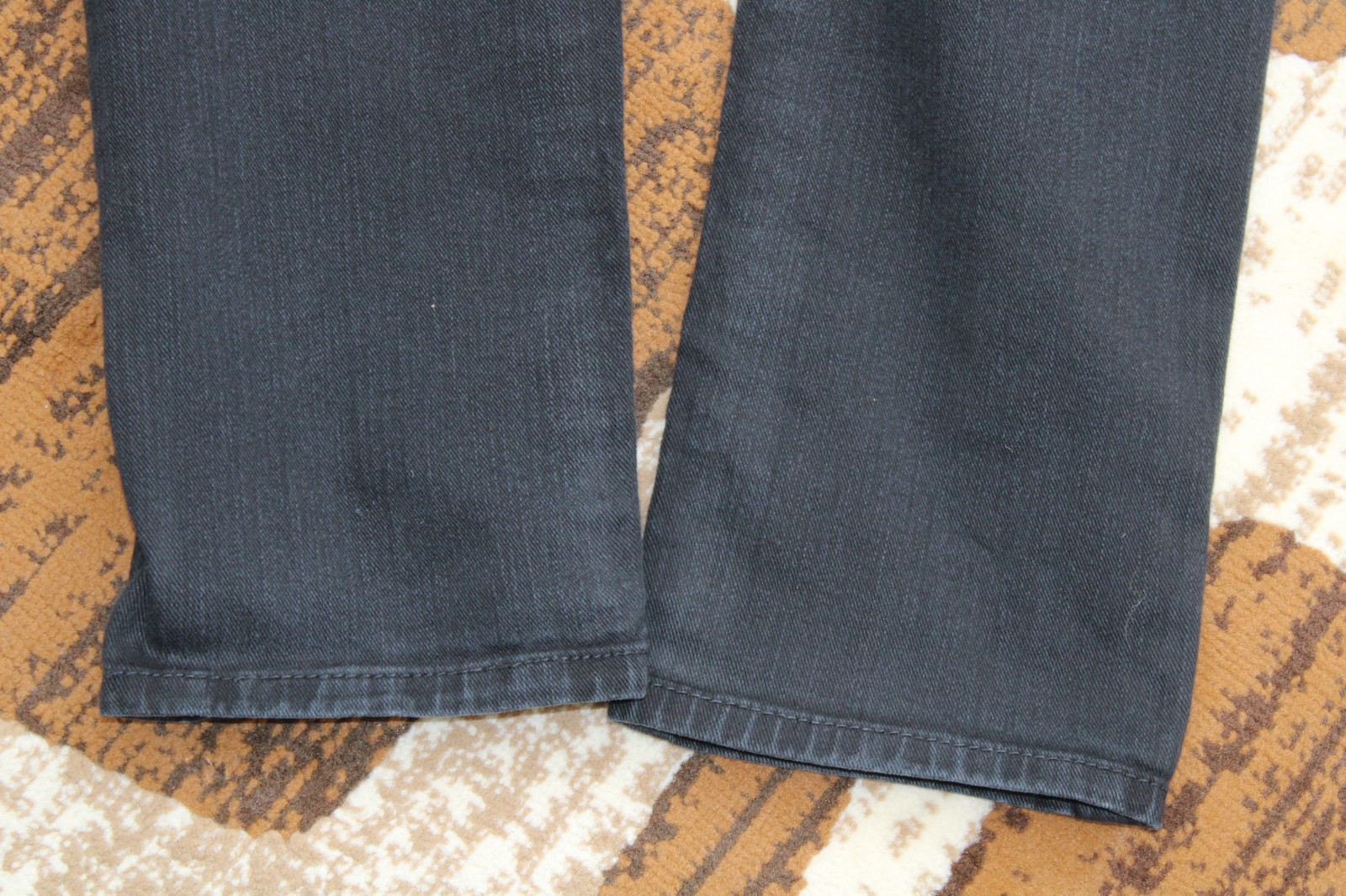 Diesel Thommer W32 L32 Jeans Black Slim Skinny Taper Stretch Tapered 32R Zip
