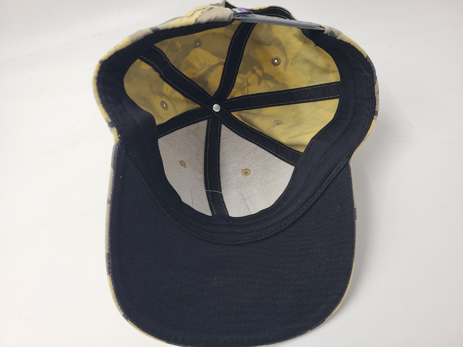 Patagonia Patch Roger That Camo Snapback Hat Cap Hike Outdoors Men Women Yellow