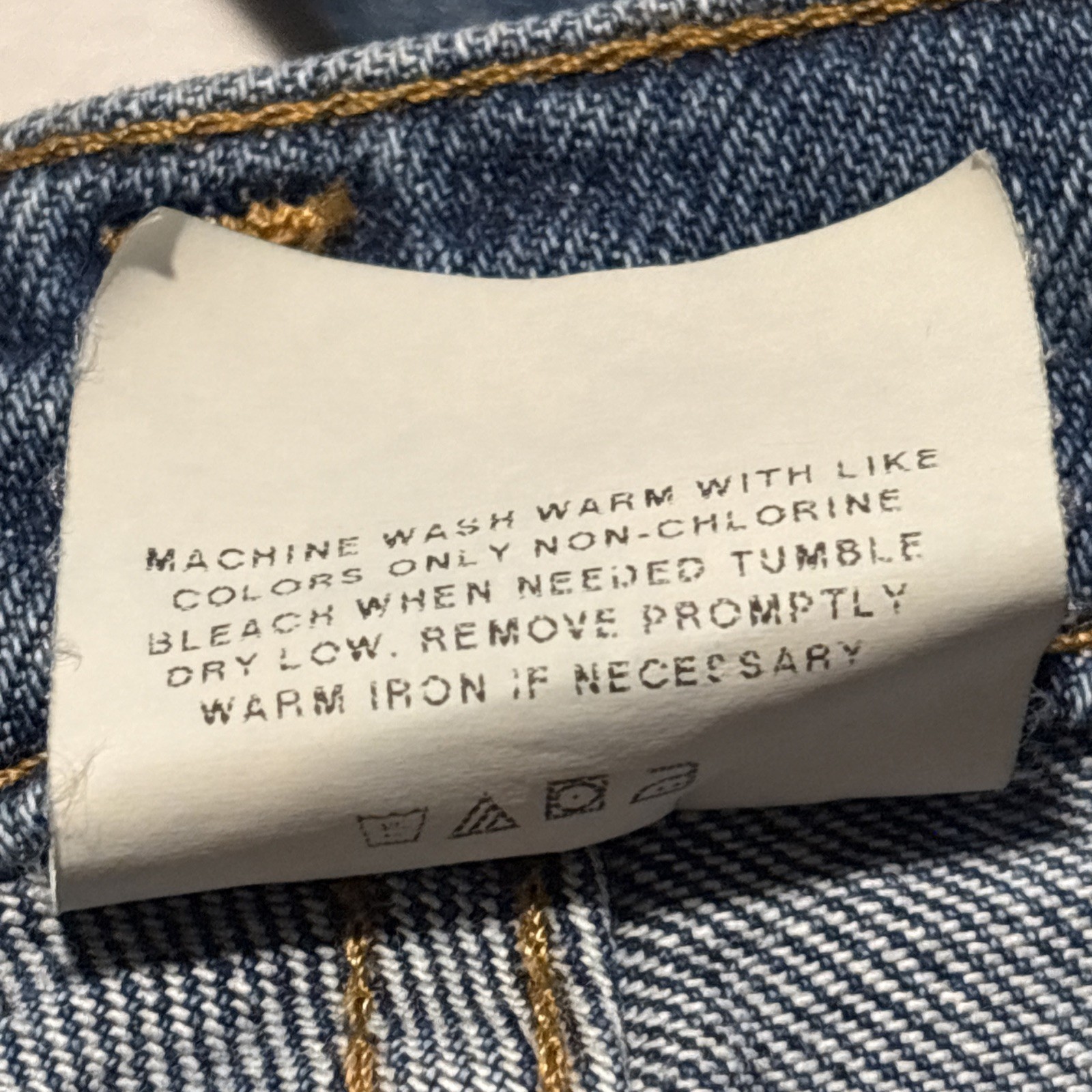All American Clothing Co Jeans Mens 35×34 Slim Fit Medium Wash USA Made Mid Rise