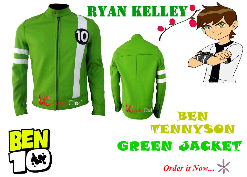 Ben 10 Alien Swarm Synthetic Leather Jacket