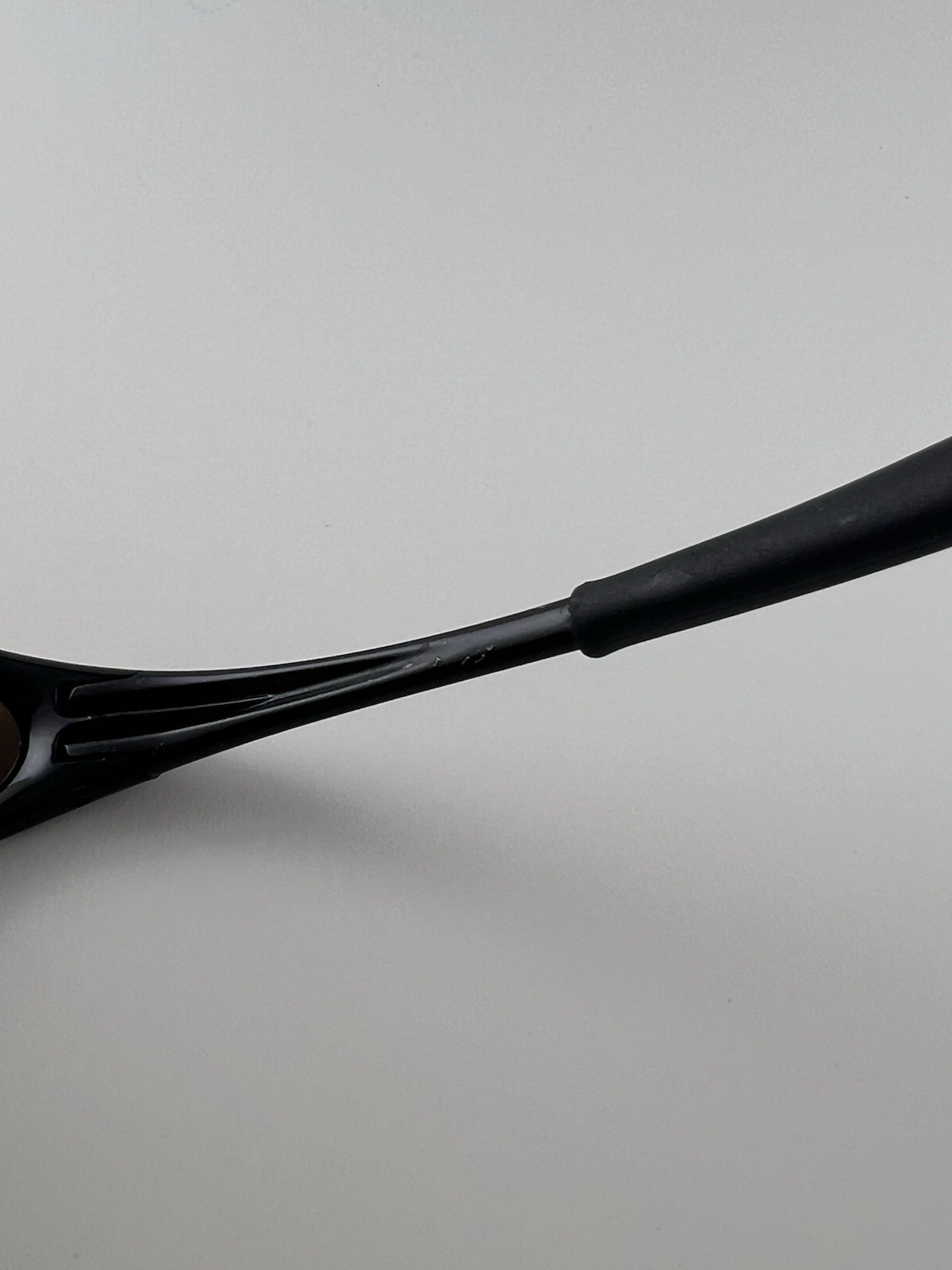 Oakley Minute 1.0 Metallic Black Frame Gold Iridium Lens Silver Icons XX RARE
