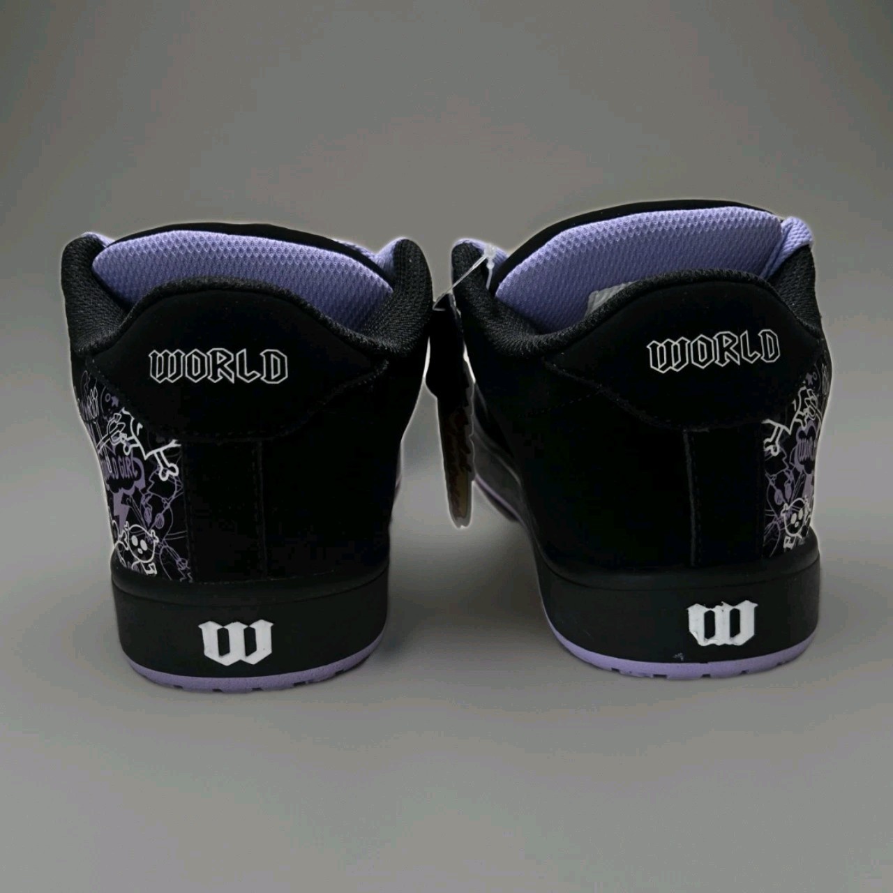 Women’s World Industries Sphere Skate Shoes – Black/Purple