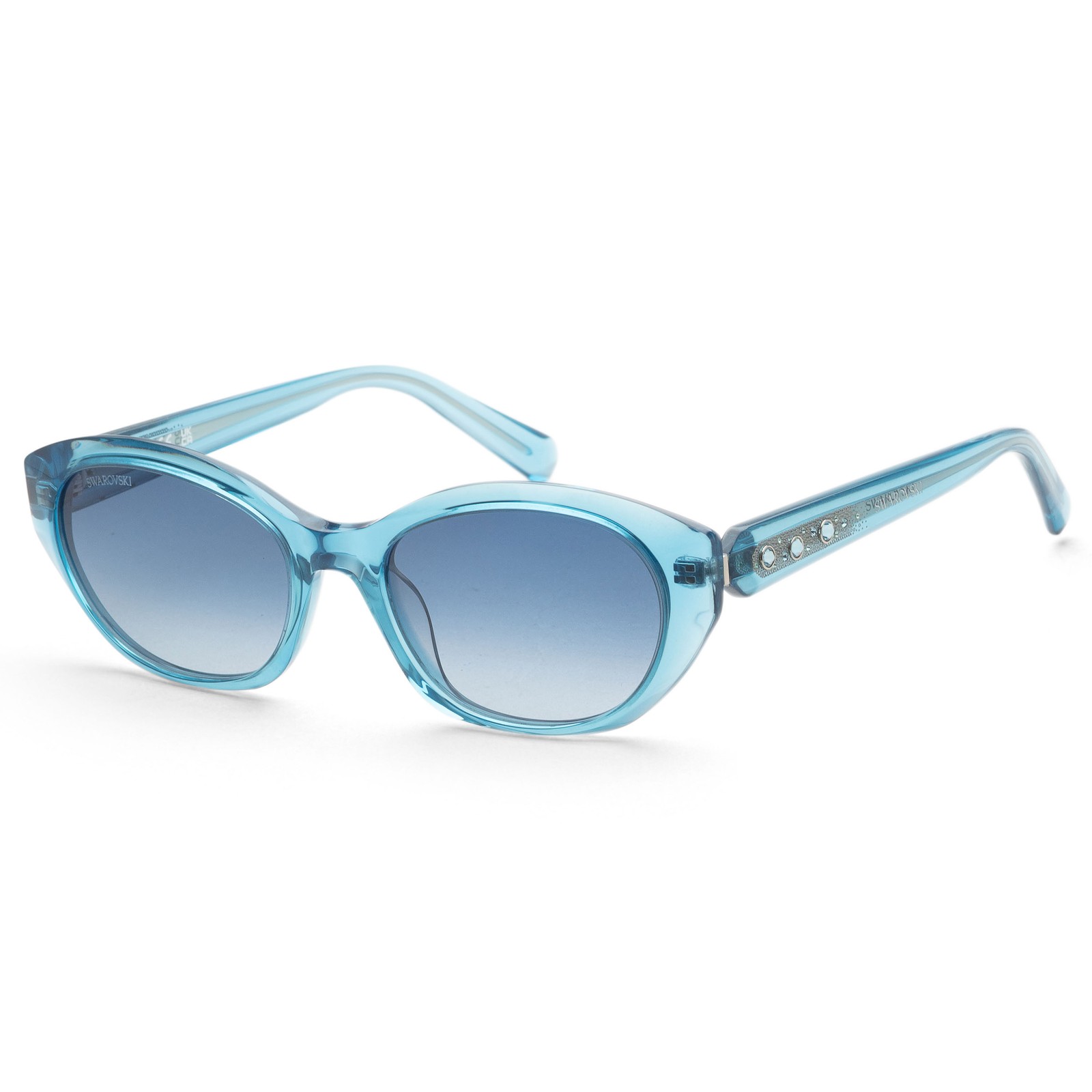Swarovski Women’s 53 mm Blue Sunglasses SK0384-5390W