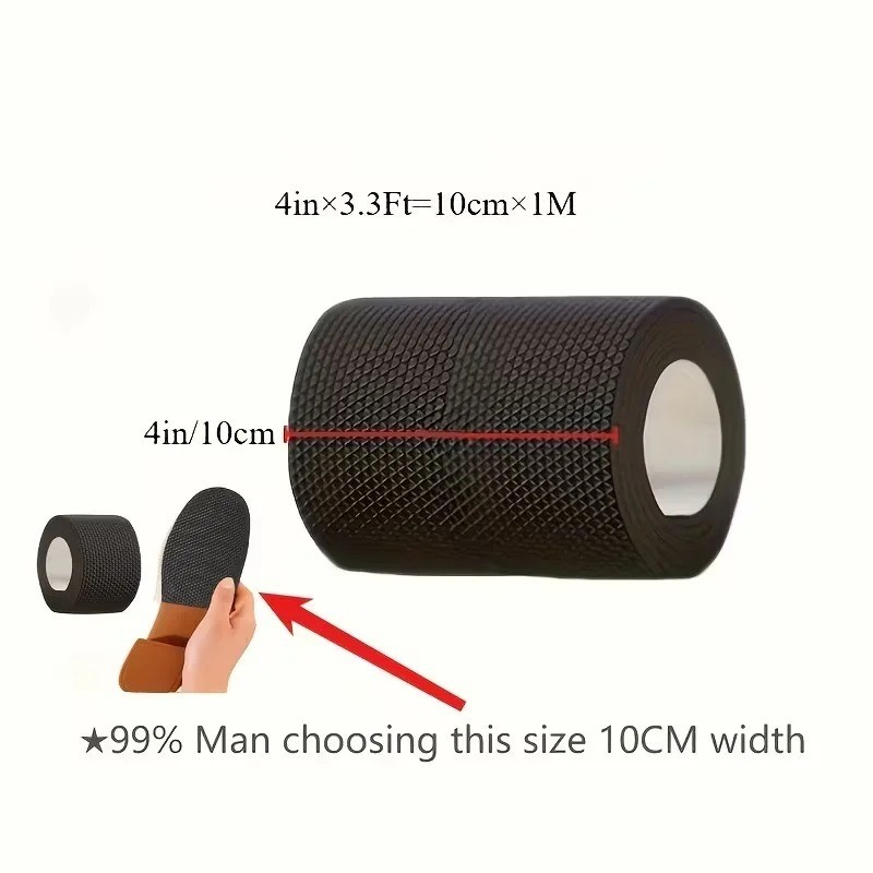 Self Adhesive Shoe Sole Protector Non Slip Repair Tape Anti Wear Stickers