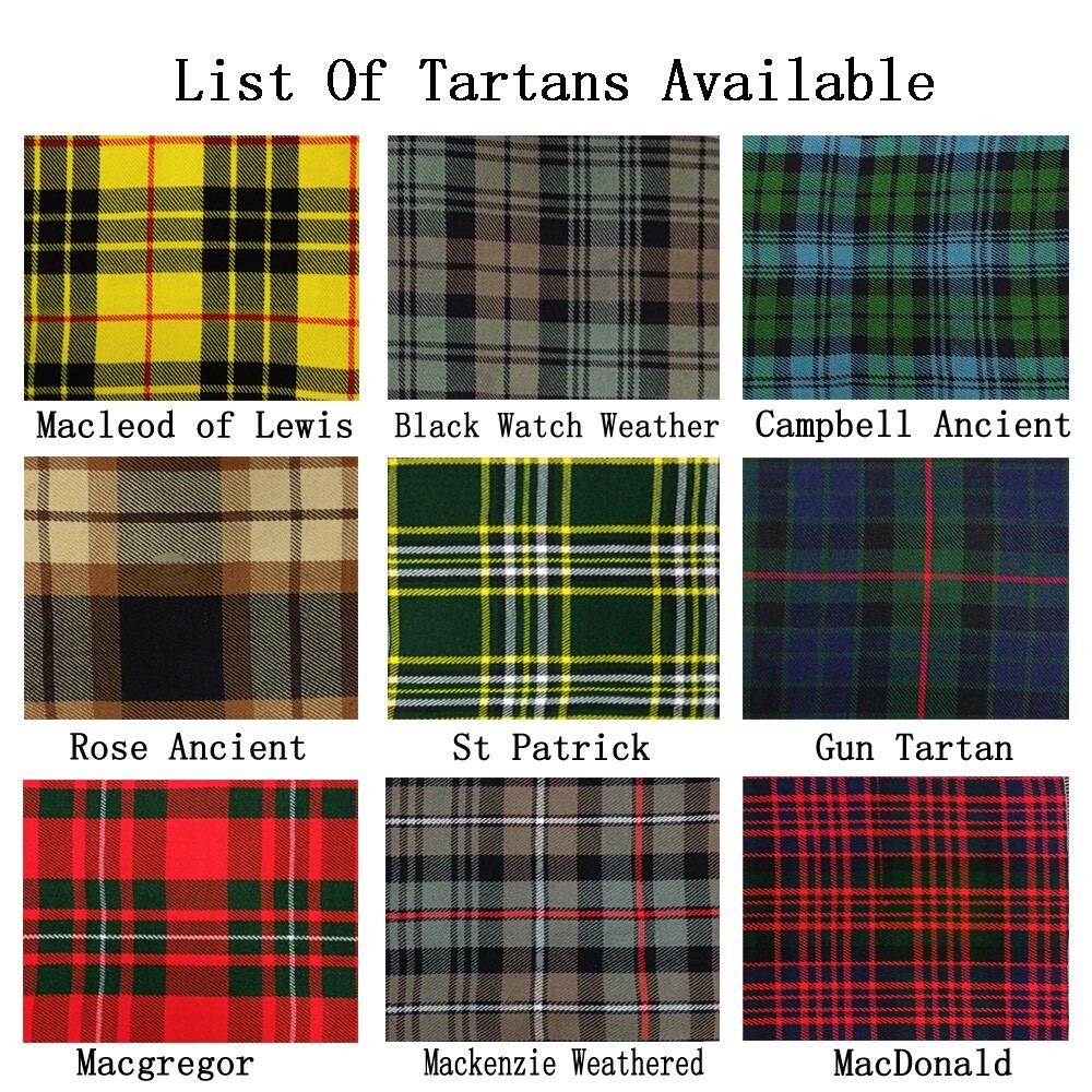 Scottish Men’s Great kilt 16th Century Vintage kilt Available in 50+ Tartans