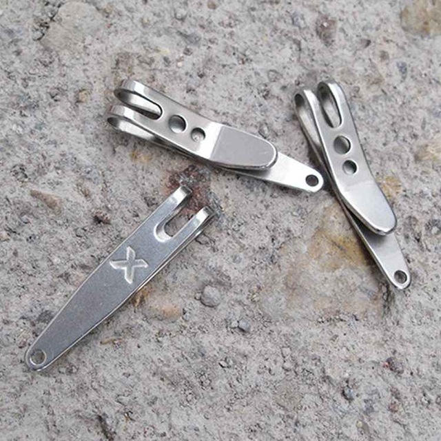 Outdoor Equipment Multi-function Money Clip Stainless Steel Pocket Holder Tools