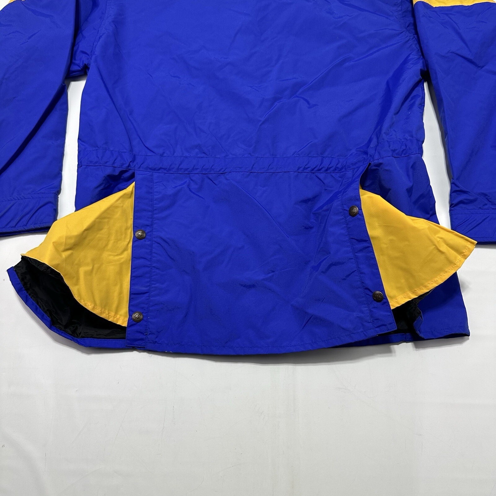 NEW Vintage Outback Trading CO Performance Waterproof Rain Jacket Size M Blue