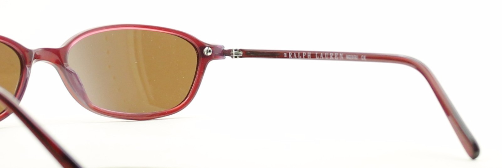 RALPH LAUREN RL685 W1B Transparent Red Sunglasses Shades Glasses New – Italy