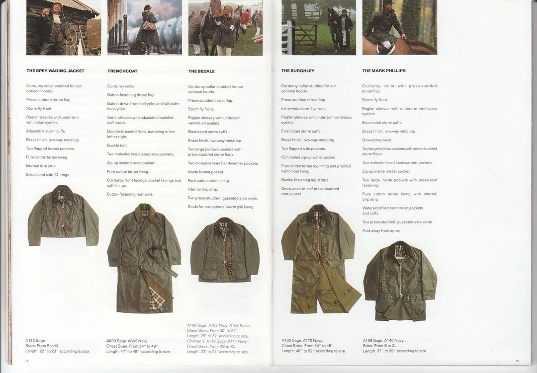 Limited Edition Vintage ’94 A600 Sage Barbour Trench Coat C42/107cm