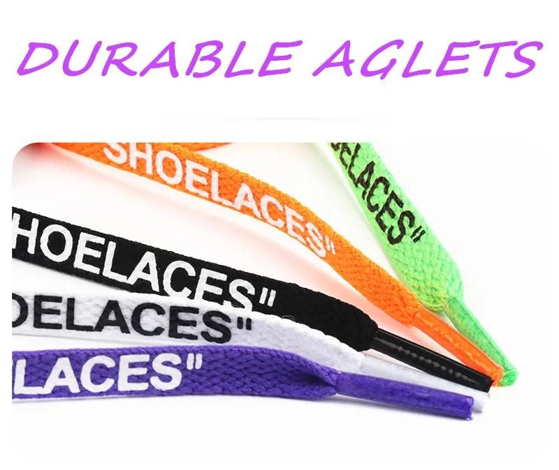 Silicone Printing Shoelaces with Zip Tie Style Laces for Sneaker Fans