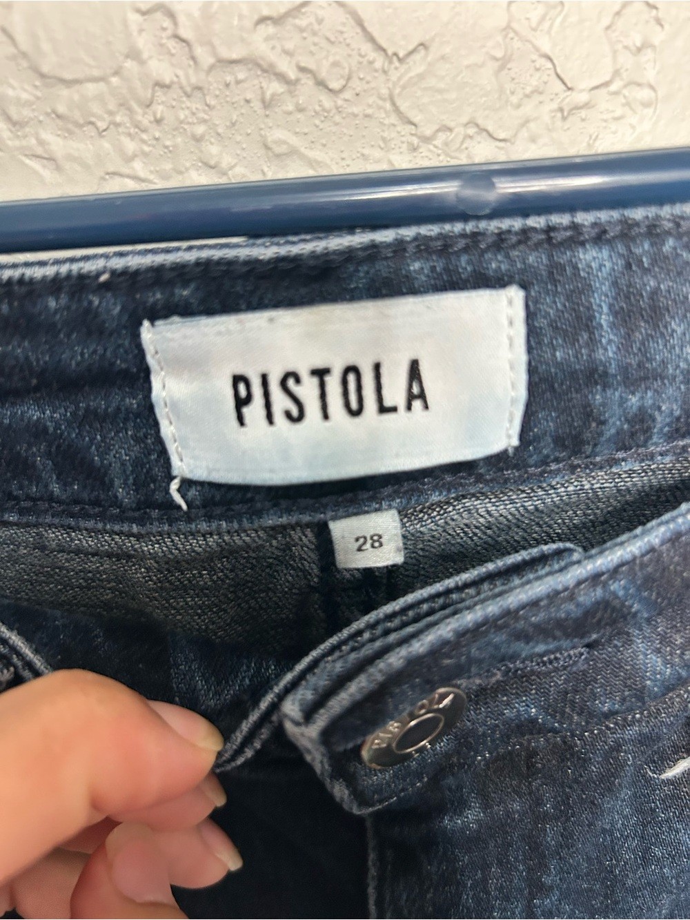 Pistola Dark Wash Bootcut Kick Flare Jeans Size 28