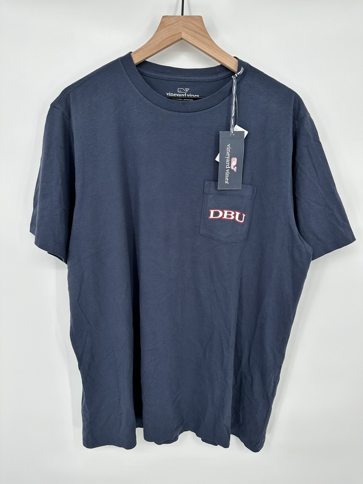 NEW Vineyard Vines Men’s Pocket T-Shirt Short Sleeve Blue Size Small (2/5)