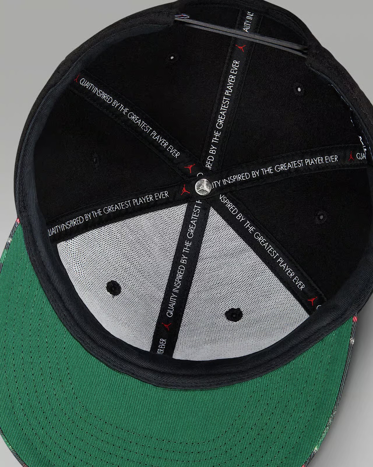 Jordan Nike Jumpman MVP Pro Classic Snapback Plaid Medium Large M L Hat Cap NEW