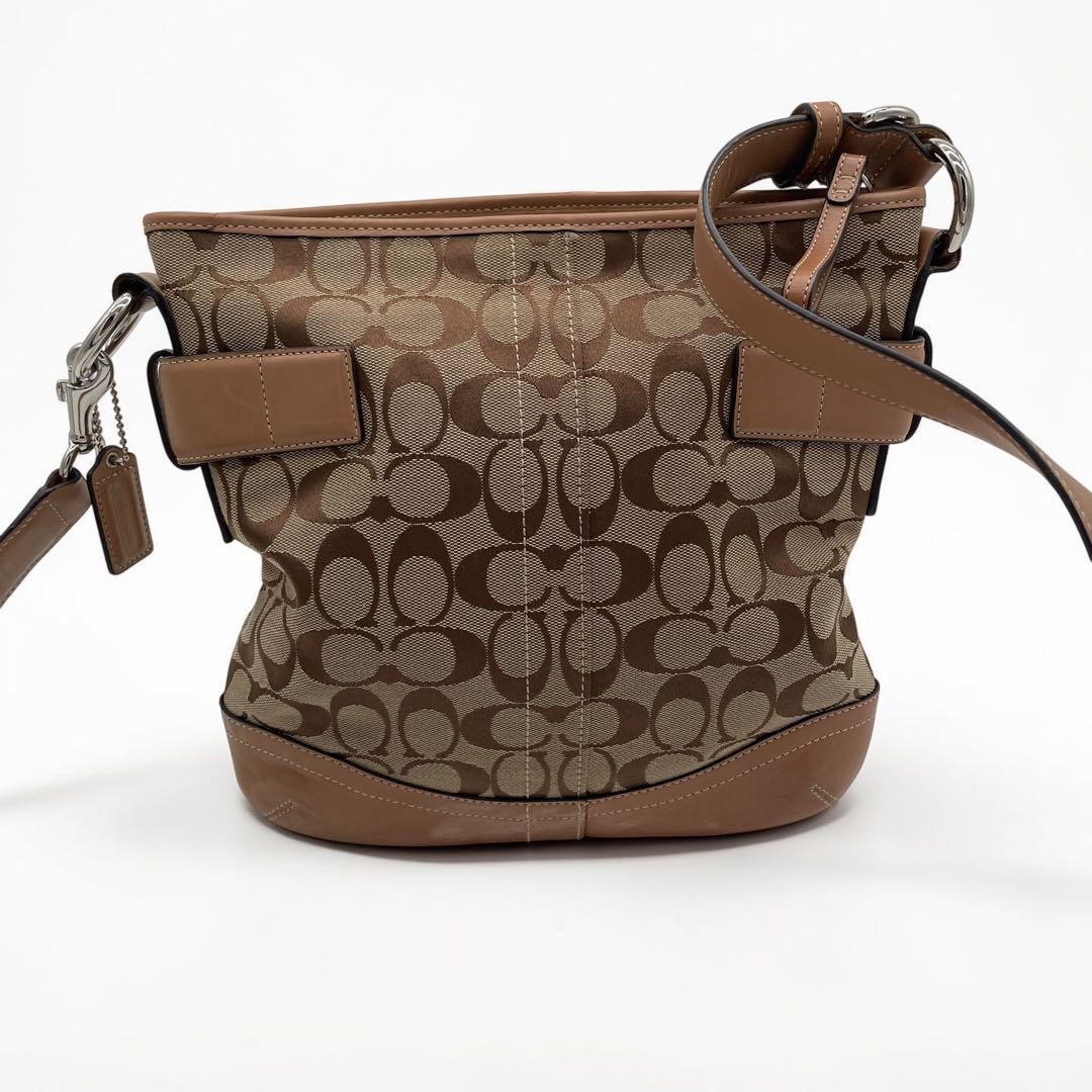 COACH Signature Shoulder Bag F03574 18a