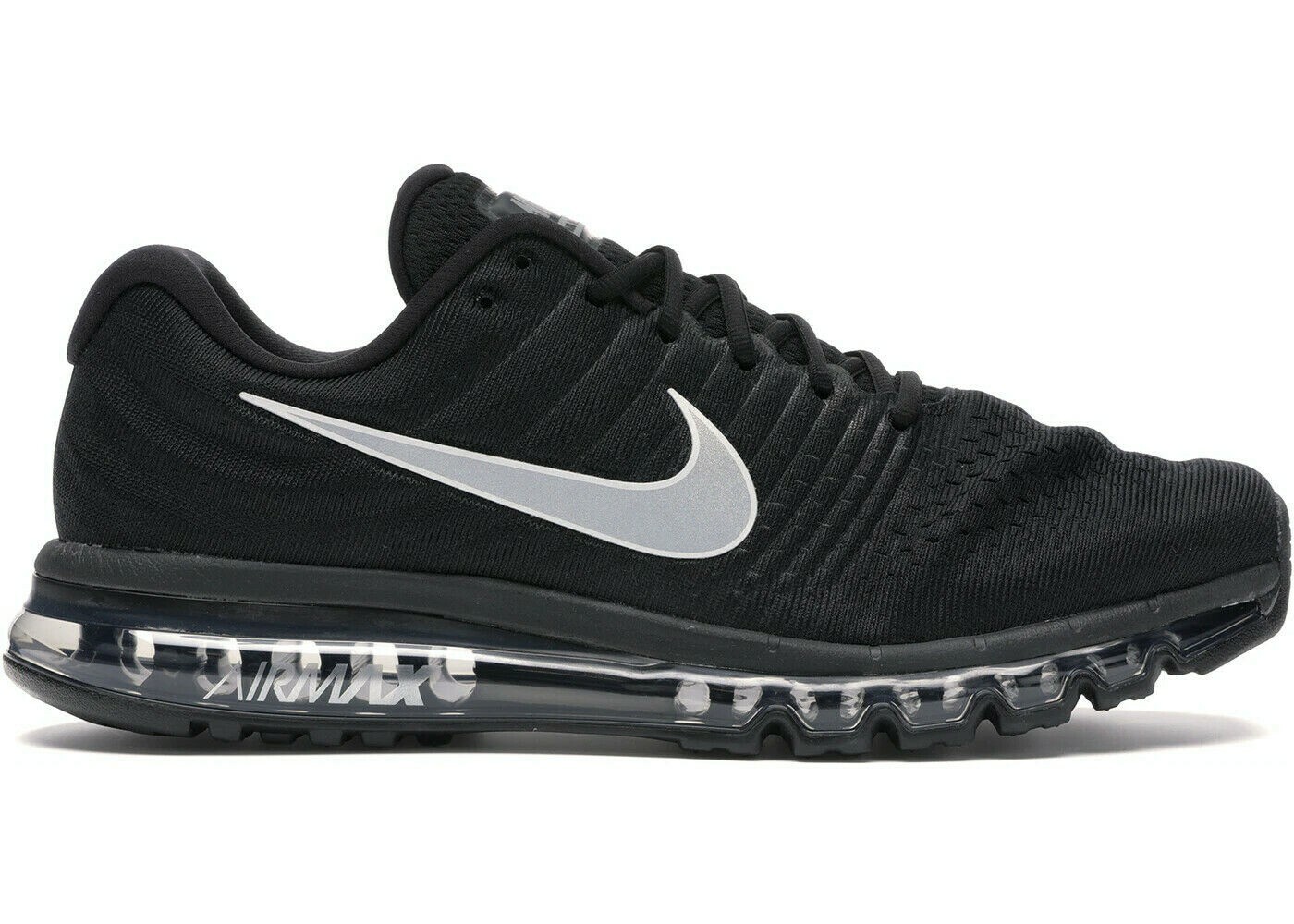 Nike Air Max 2017 Black Anthracite Grey White 849559-001 s 9.5