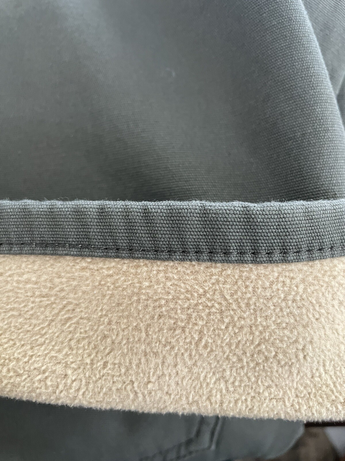 New Weatherproof Vintage Fleece Lined Stretch Canvas Style Olive Green W38L30