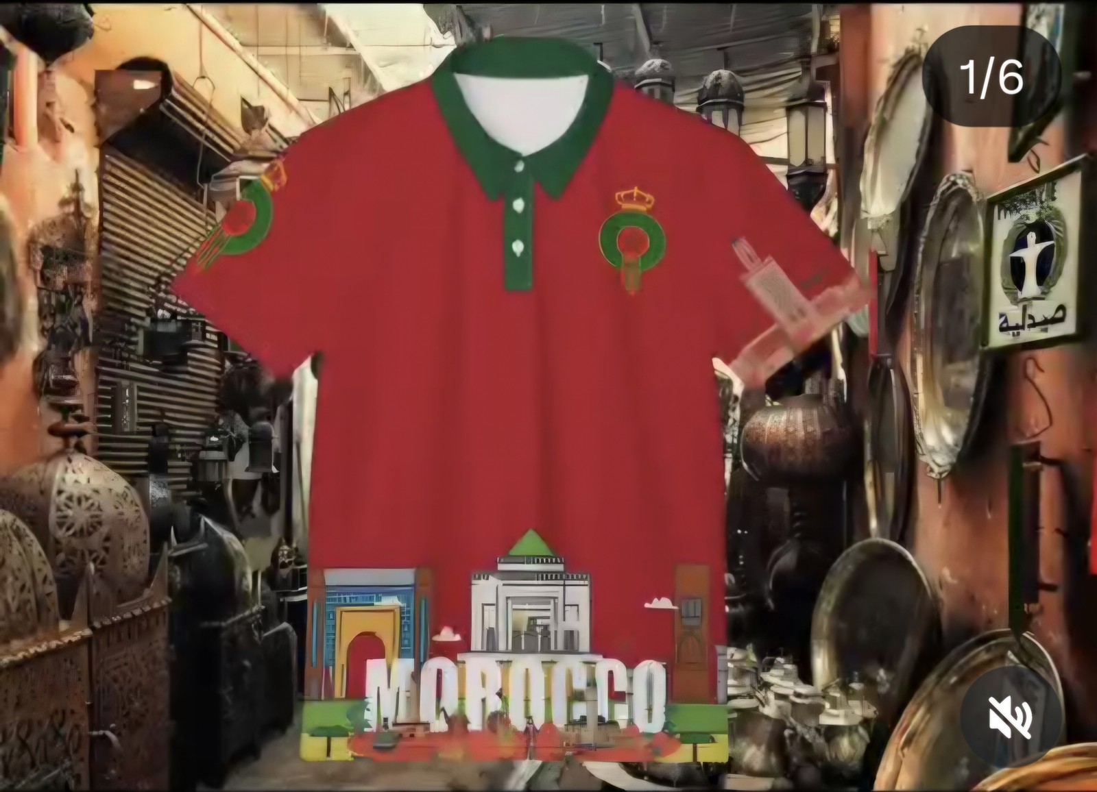 Unisex Polo Shirt (morroco) [high resolution]