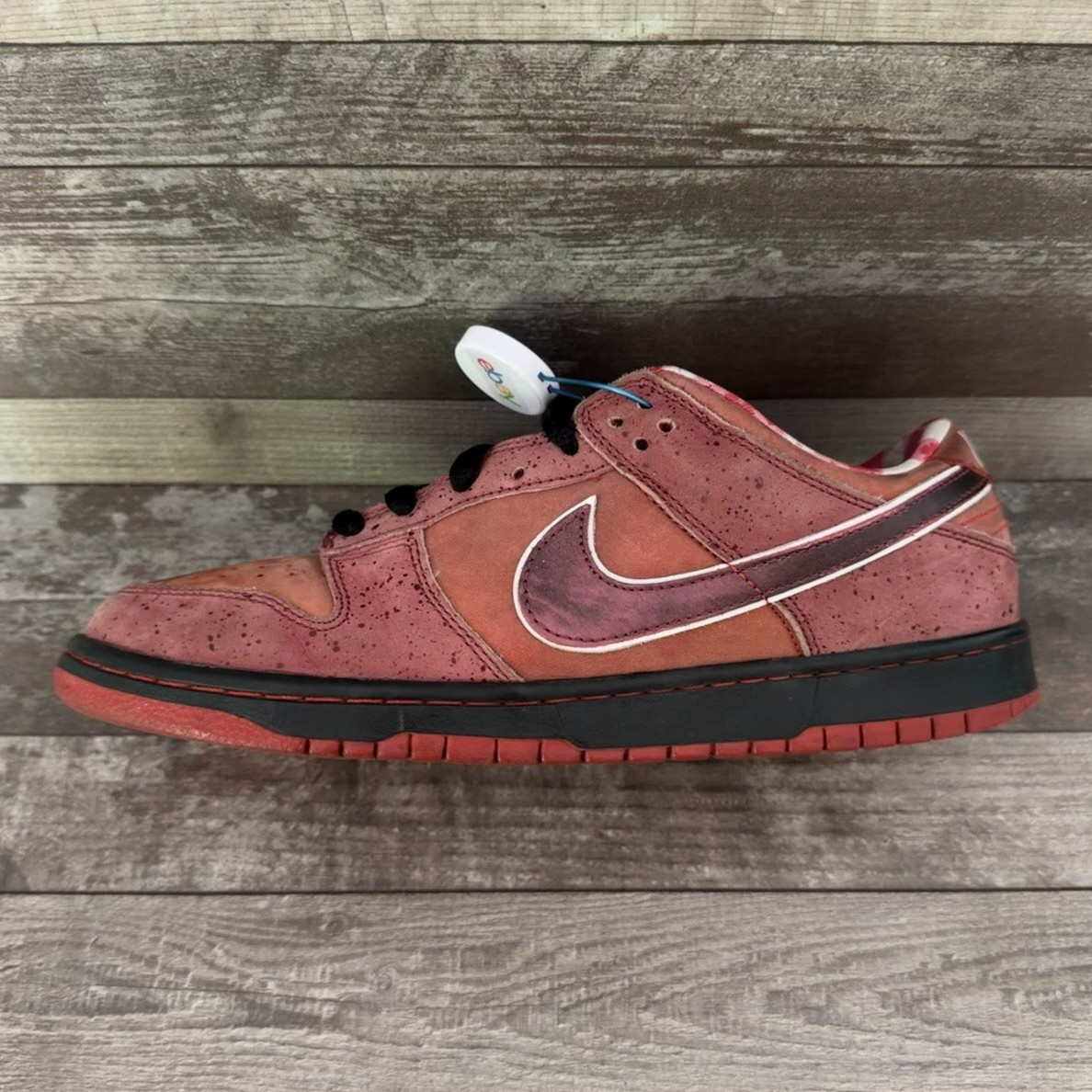 Nike Red Lobster 🦞 Dunk Low Premium SB Skateboarding Shoes Red US 10.5