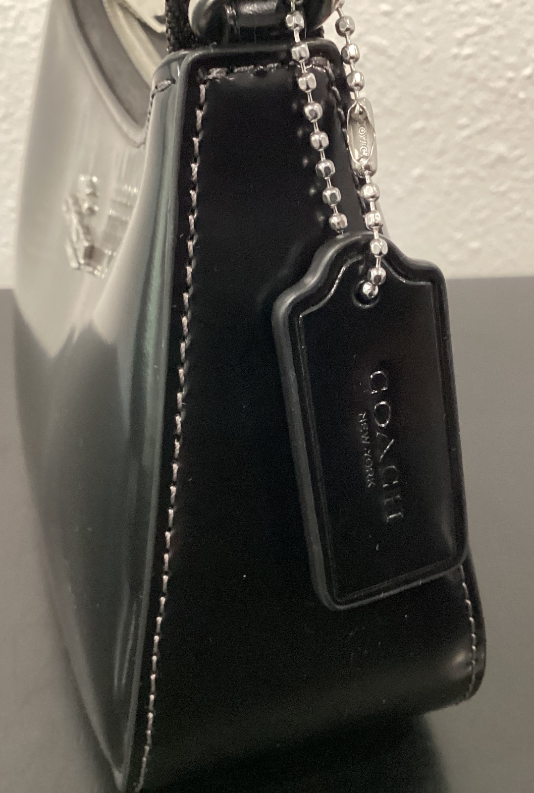 Coach Teri Mini CW310 Black 7.75″ x 4.75″ x 2.25″ Spazzolato Leather 2 Straps