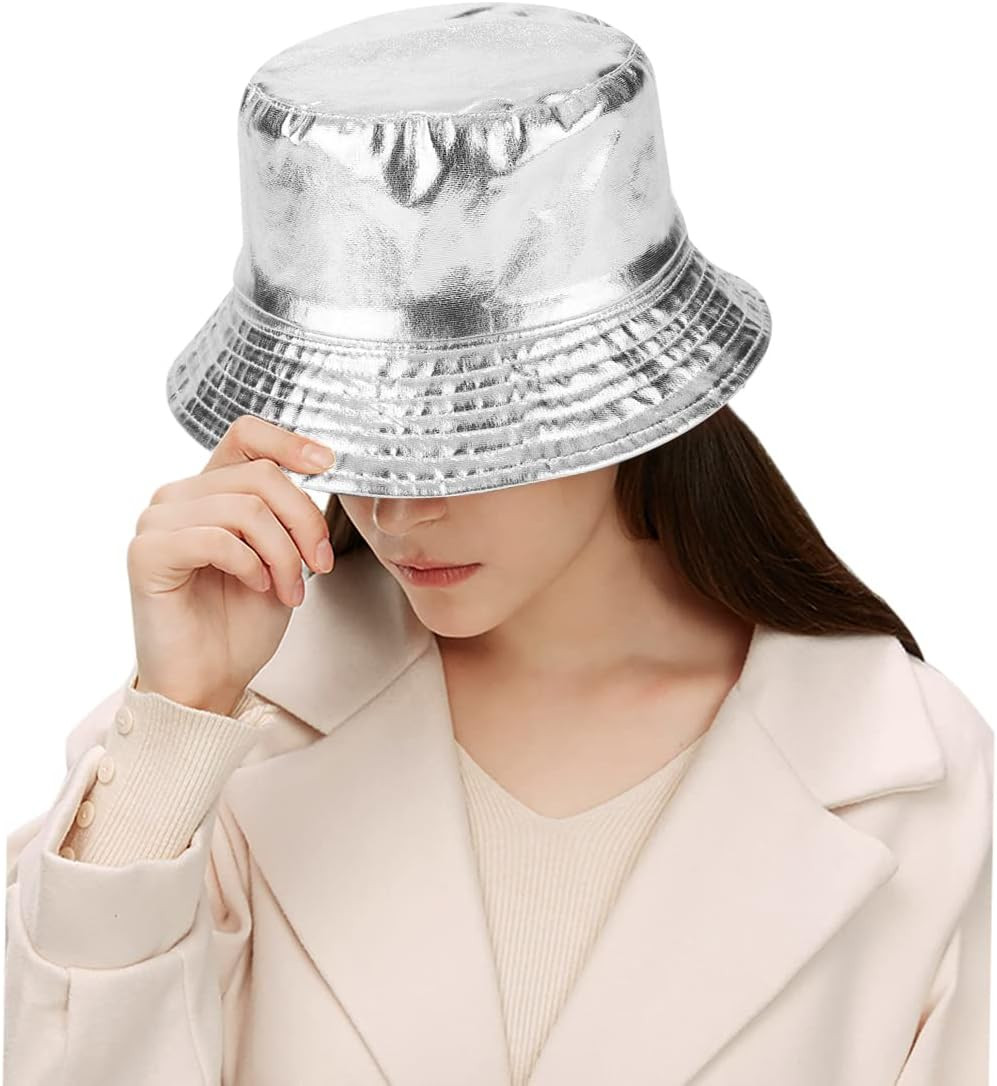 Unisex Bucket Hat Beach Sun Hat Aesthetic Fishing Hat for Men Women Teens, Rever