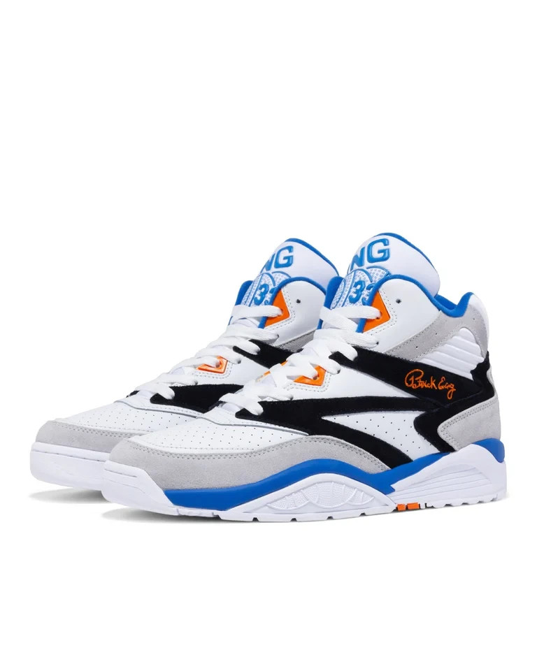 Ewing Athletics SPORT LITE White/Grey/Royal/Orange 1BM00256-109 New In Box