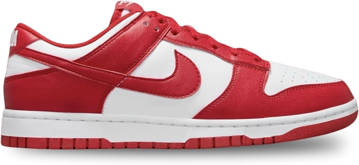 Women’s Nike Dunk Low Next Nature White/University Red-Wht (DD1873 116) Size 7.5