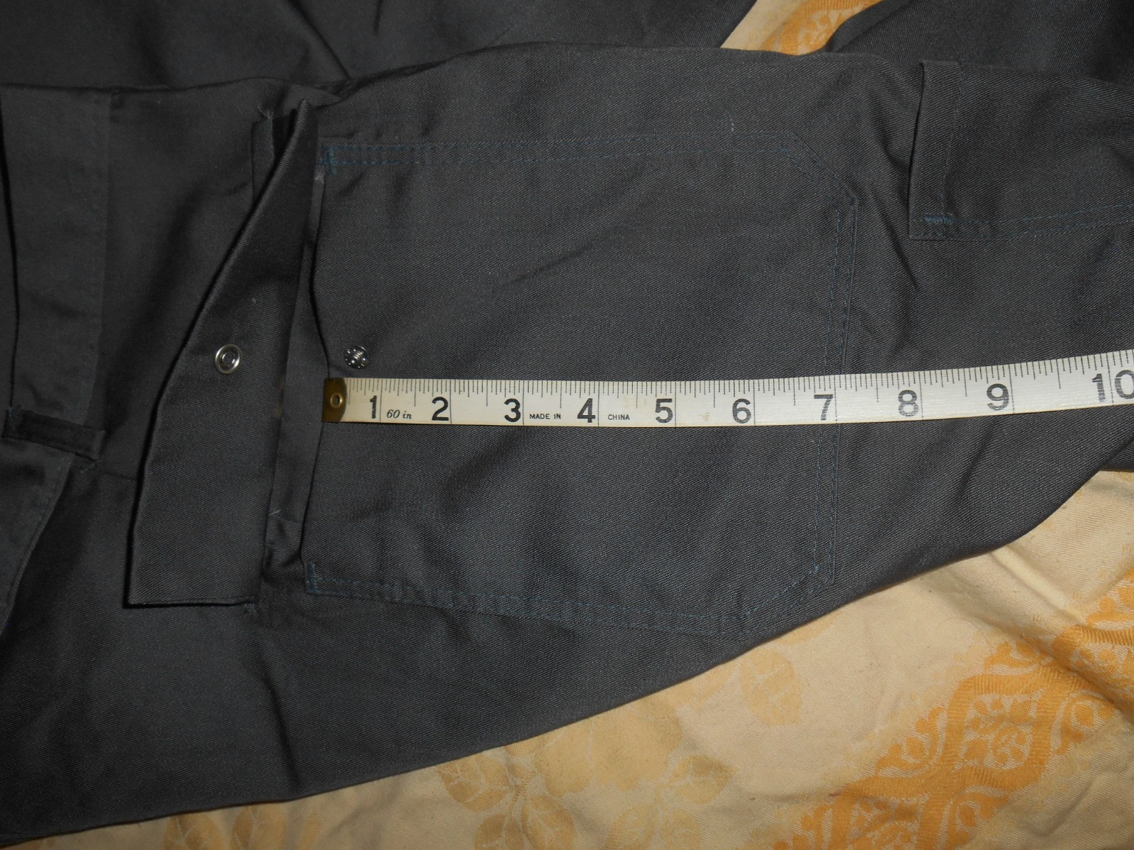 Vtg XL Work/Cargo Pants, 5 pockets, Trevira Steinco Germany 1980s or 70s unused