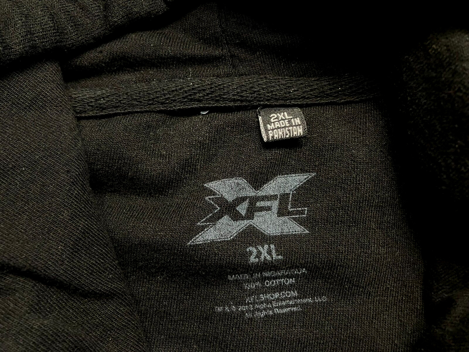 SEATTLE DRAGONS Black Warm XFL FOOTBALL HOODIE Team Fan Gym Sweatshirt Men’s XXL