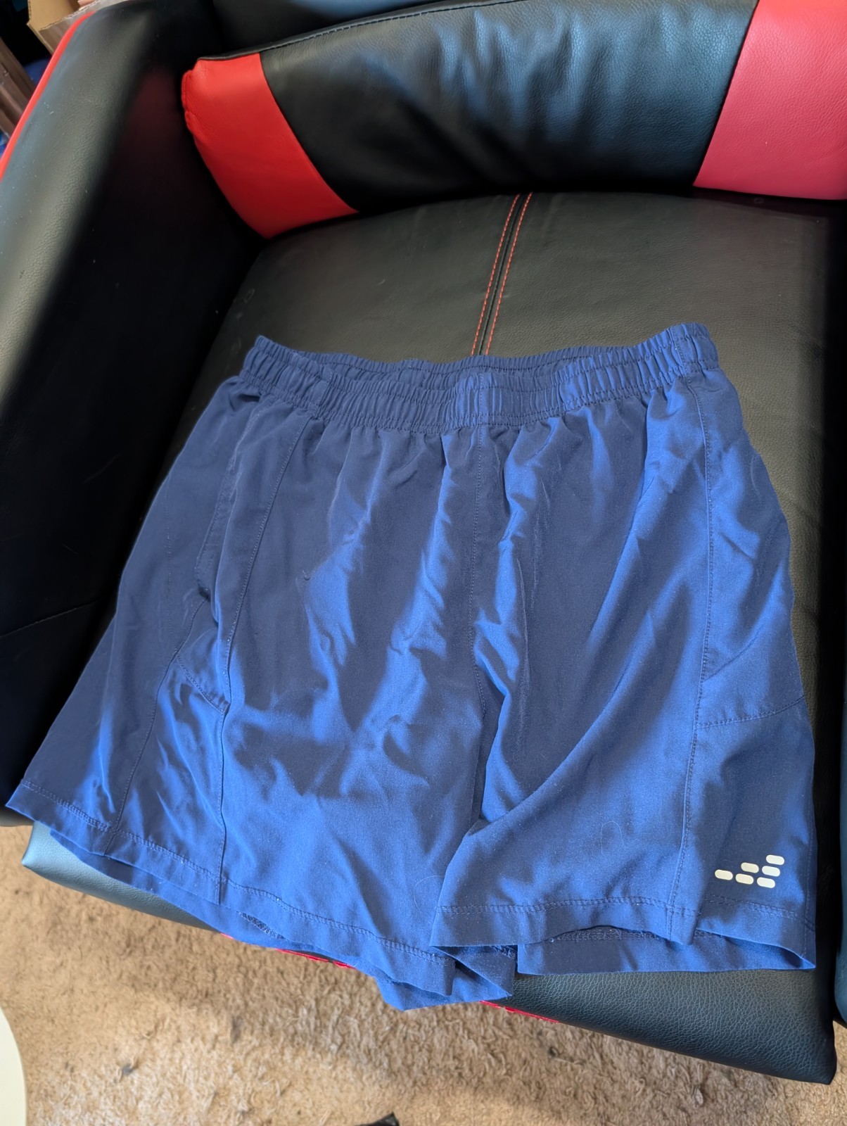 BCG Academy Sports Women’s Medium Running Shorts Blue Pull On