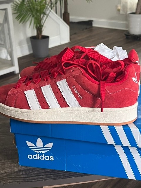 Size 9.5 – adidas Campus 00s Scarlet Gum