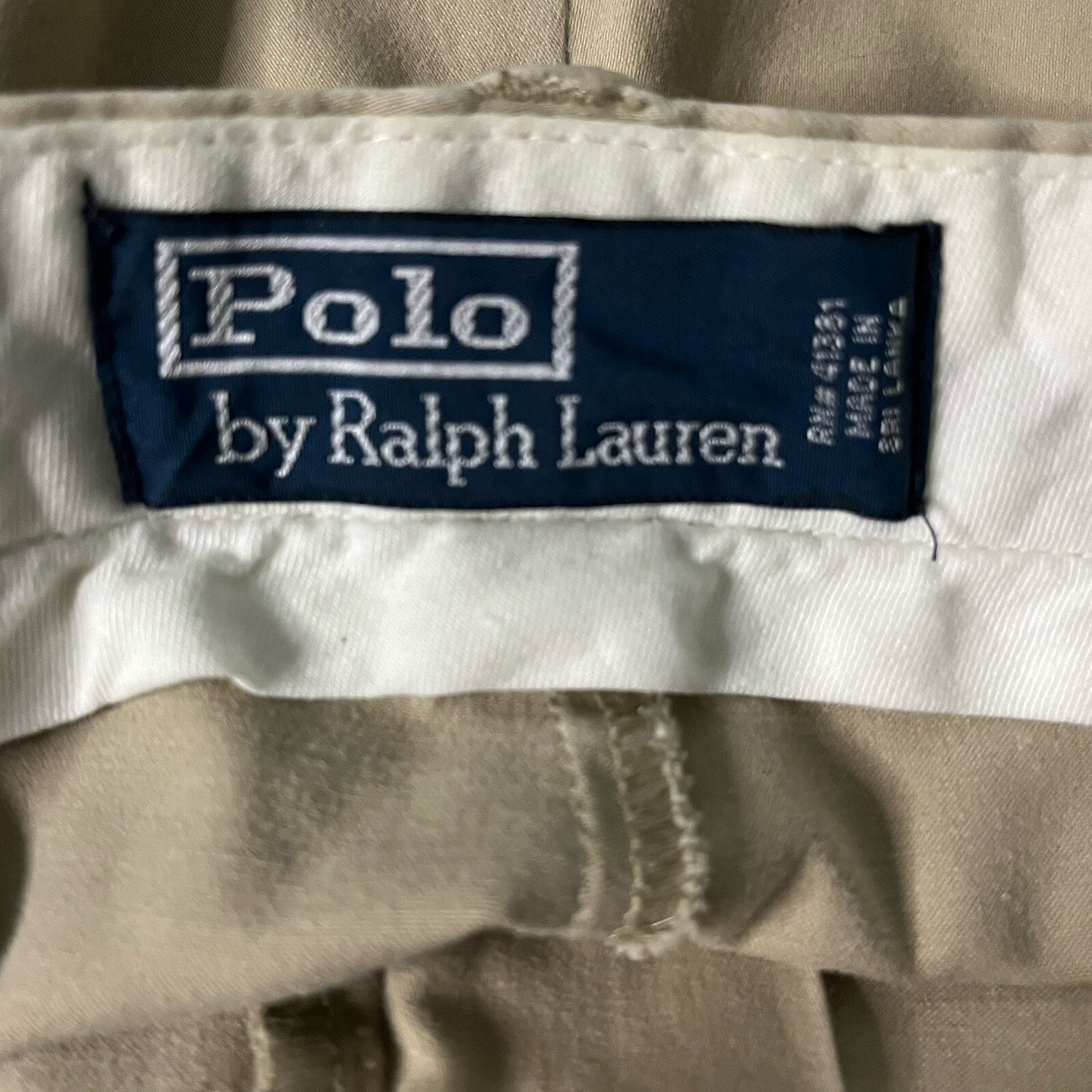 Polo Ralph Lauren’s Mens Stretch Classic Fit Chino Pant 97% cotton 3% elastane