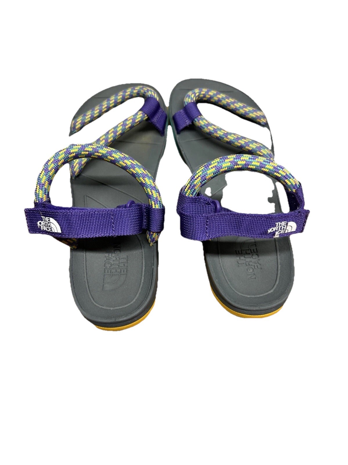 The North Face Base Camp Switchback Sandals Size 8 Purple Strap Multicolor Ropes