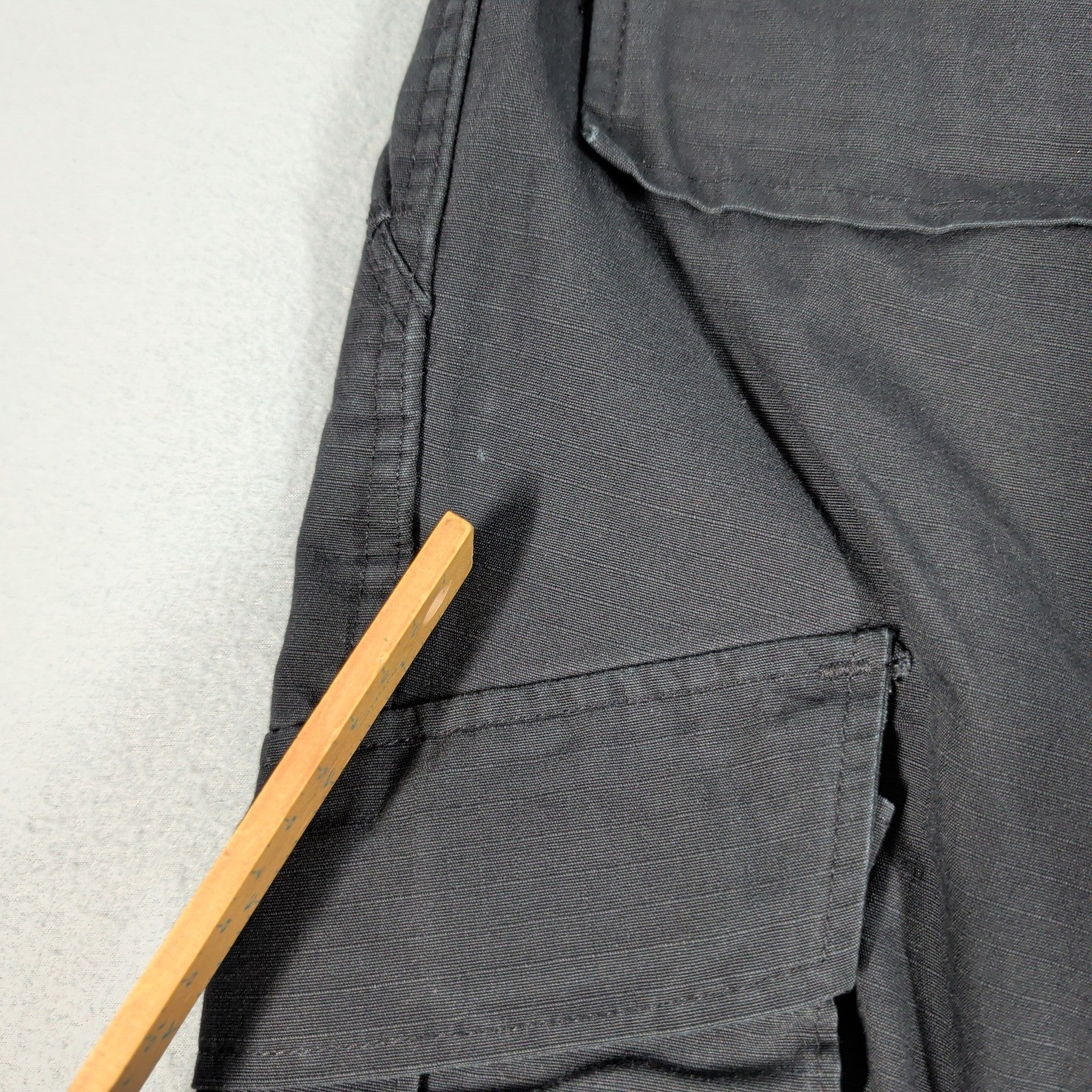 Tru-Spec Cargo Pants Mens Medium Black Tactical Response Uniform Ripstop 4393