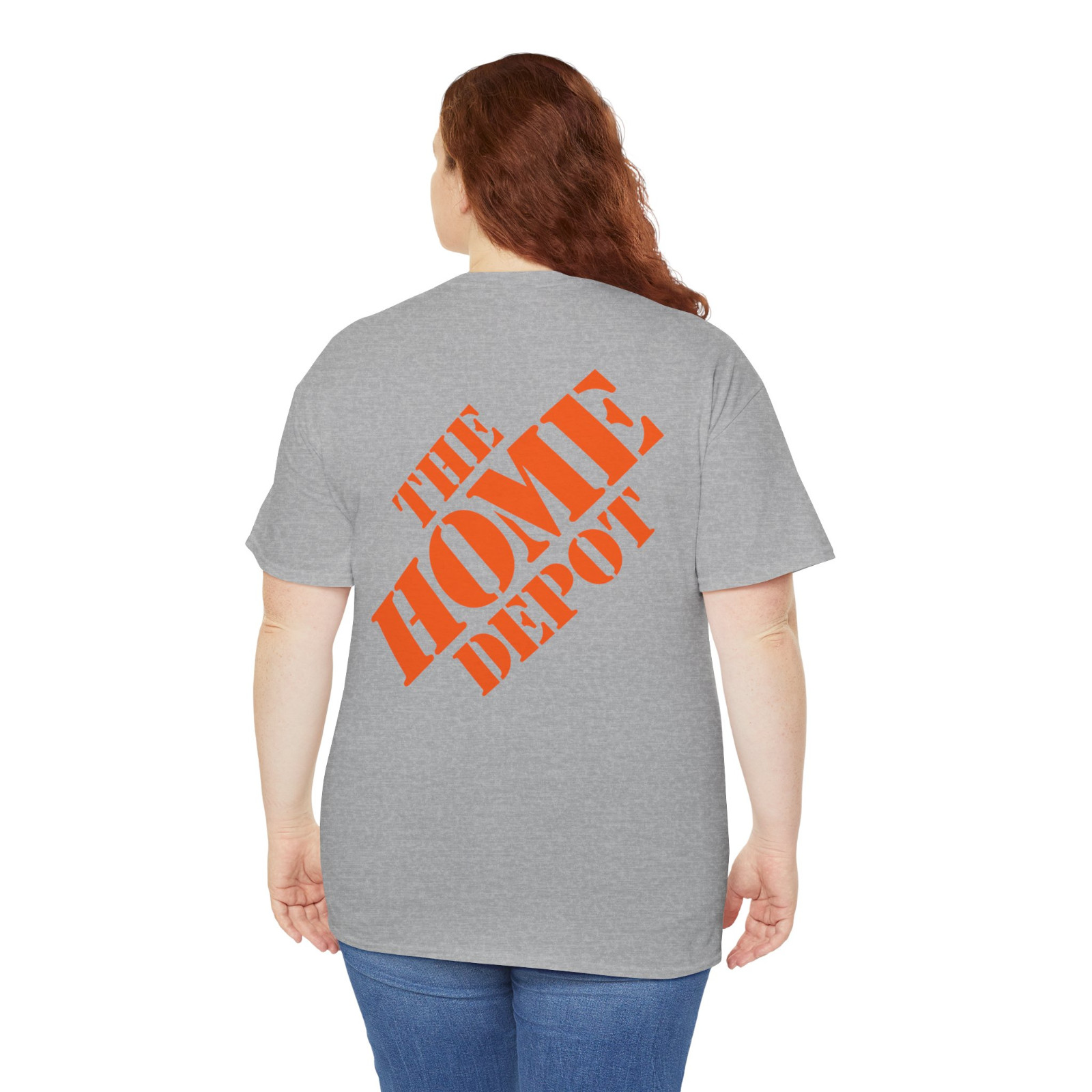 New The Home Depot Store Logo Men’s T-Shirt American Twoside Tee Shirt
