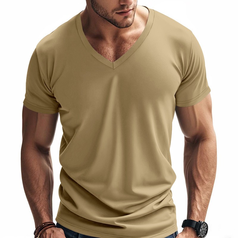 Summer American Style Quick Dry Breathable Men T-Shirt