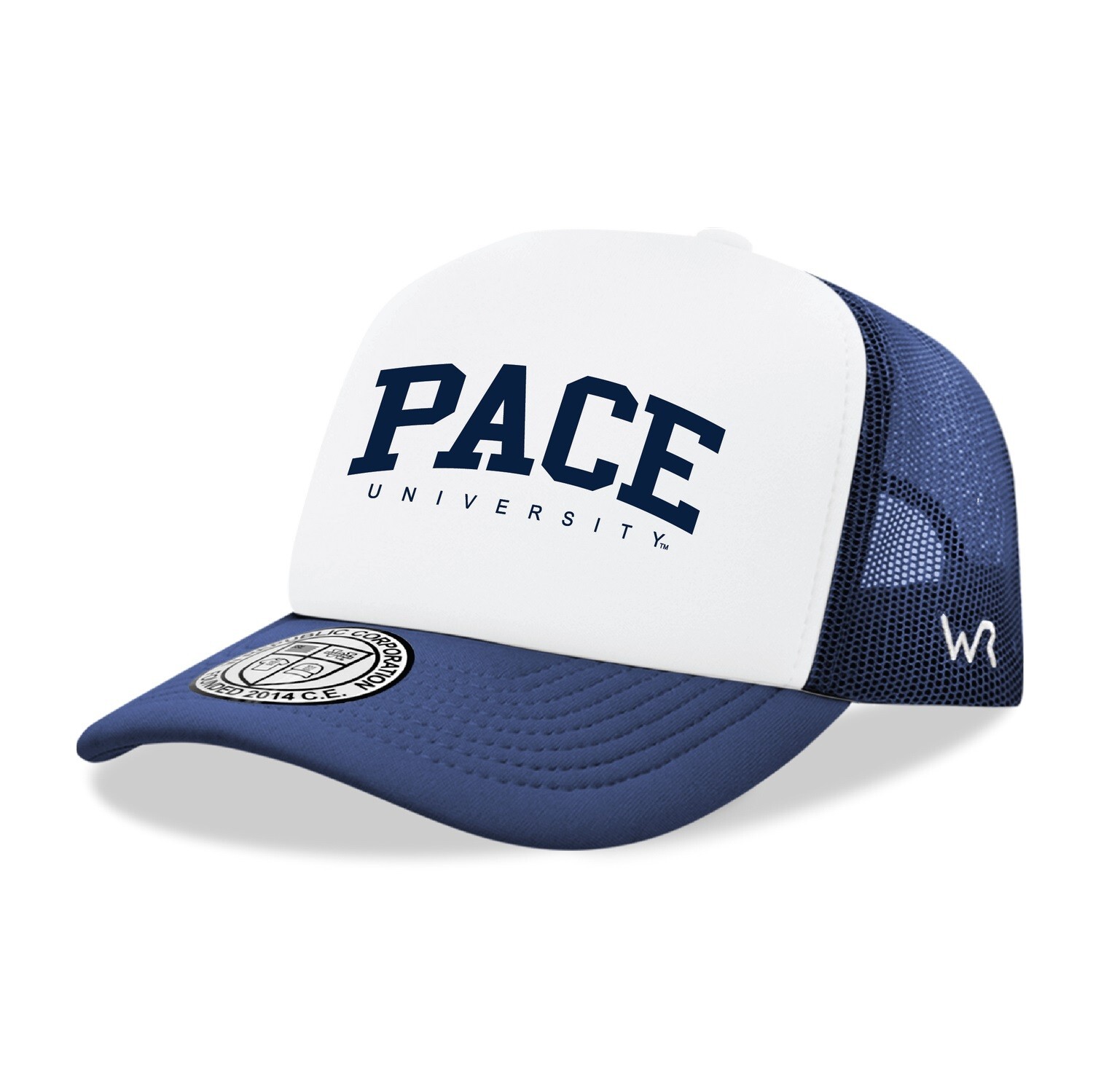 Pace University Setters PU Trucker Mesh Snapback Game Day Hat