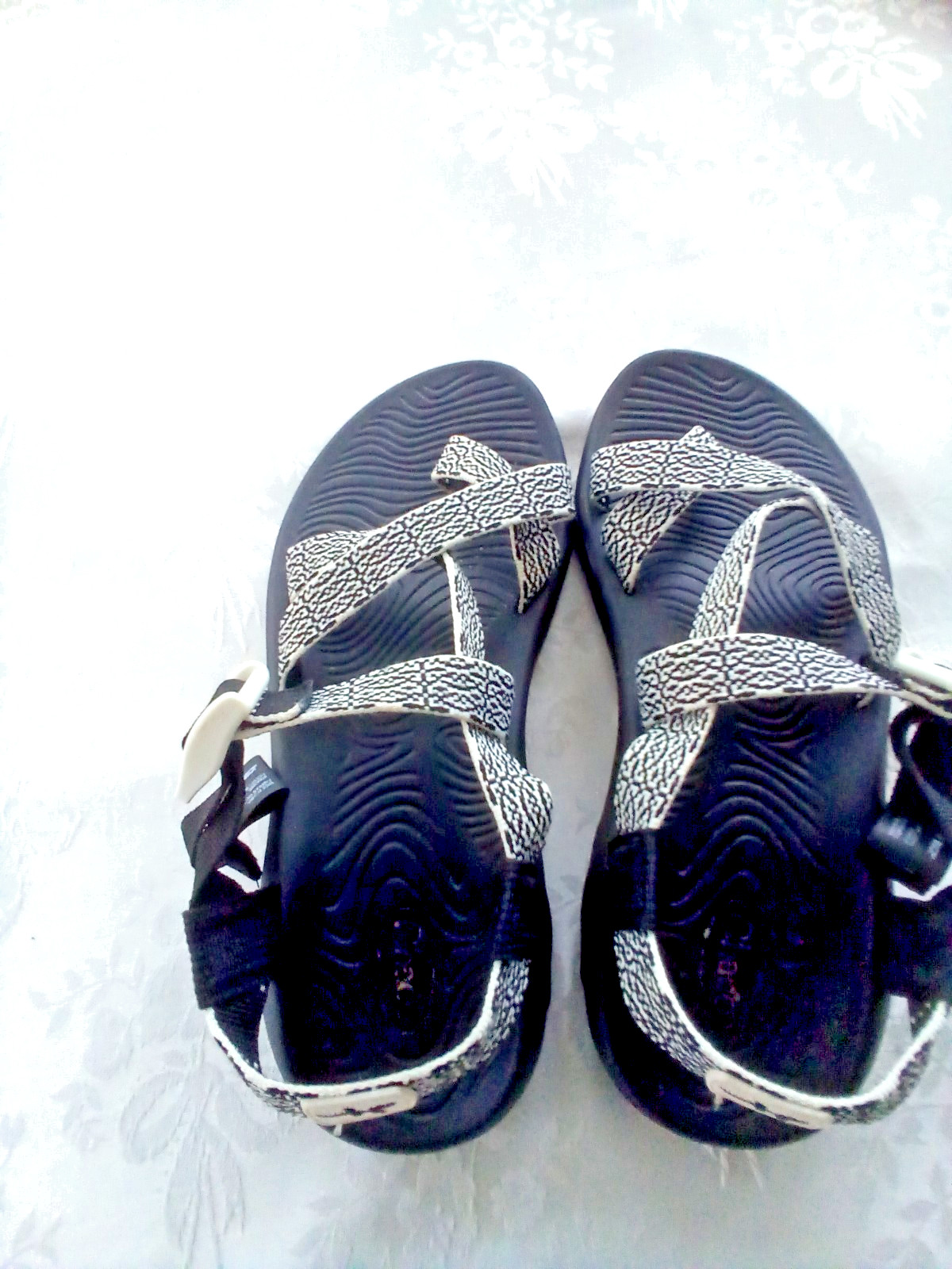 Chaco Womens Z/Volv 2 Cloud Sandals Size 8 Ecotread Verdent Black Trac Wet/Dry