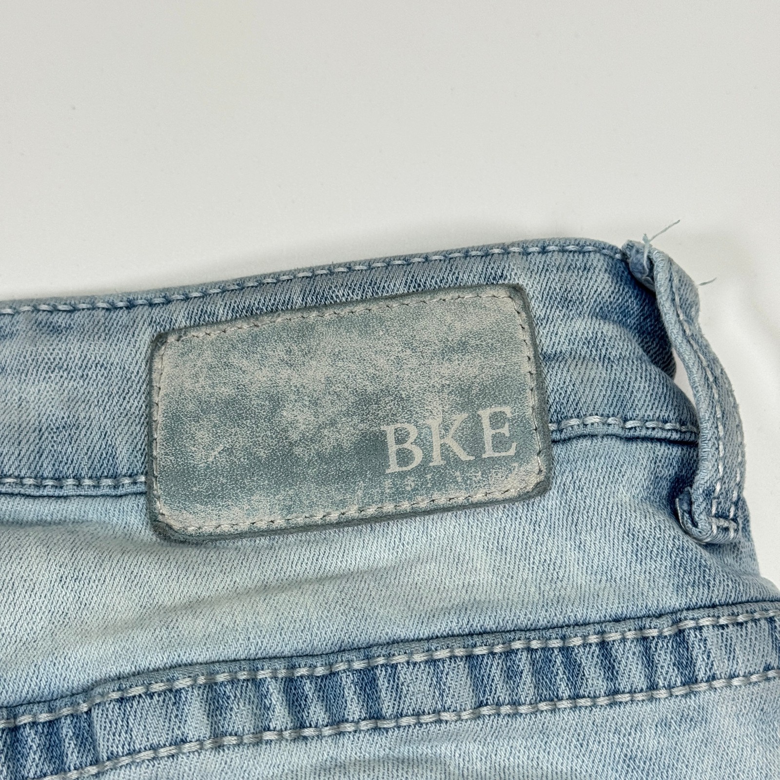 BKE Aiden Slim Bootcut Jeans Men’s 29×30 Fits 27×28 Stretch Denim Buckle
